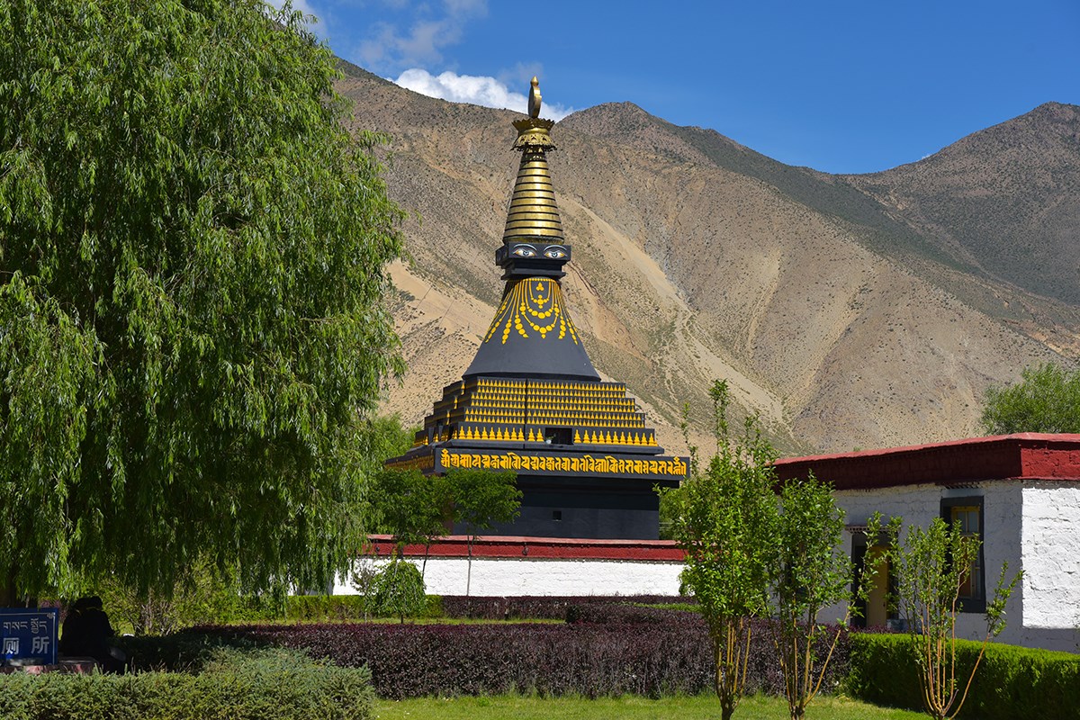 Black Stupa of Samye Monastery