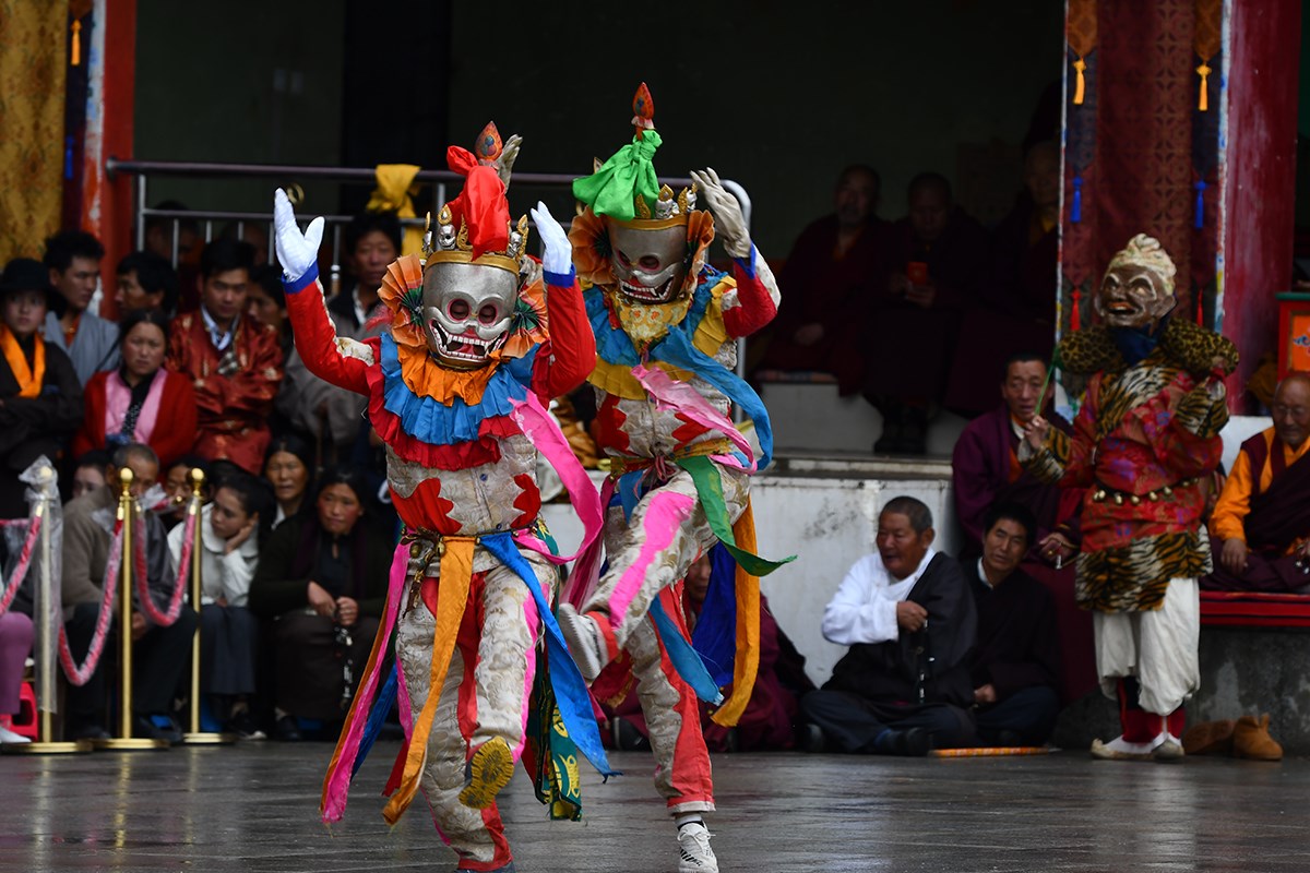 Mask Dance Festival in Katok Monastery
