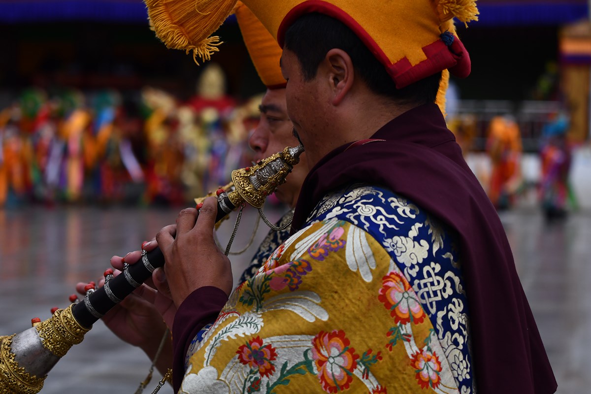 Mask Dance Festival in Katok Monastery