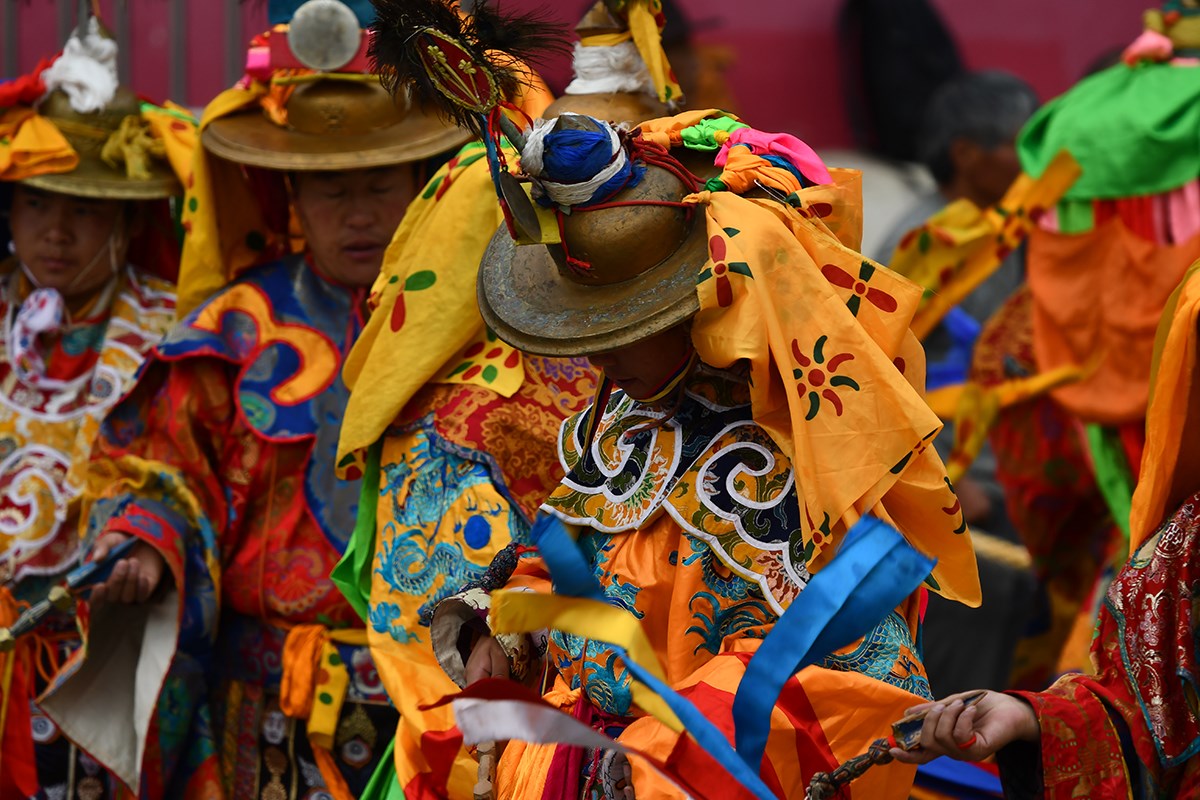 Mask Dance Festival in Katok Monastery