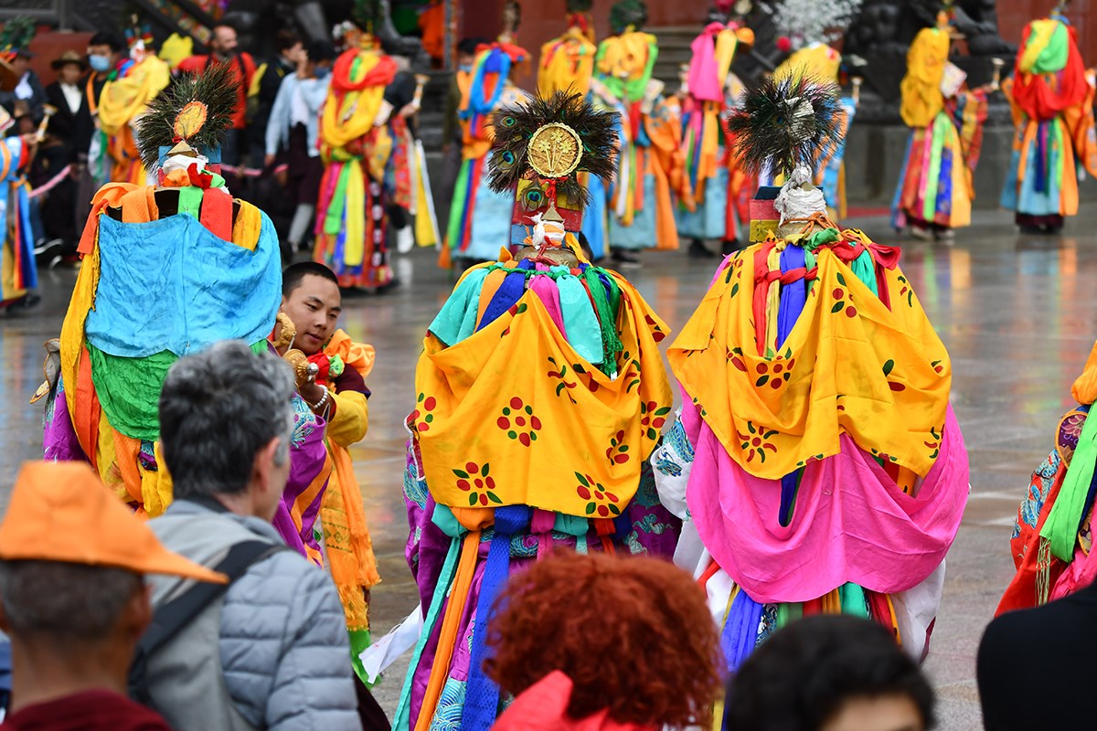 Mask Dance Festival in Katok Monastery