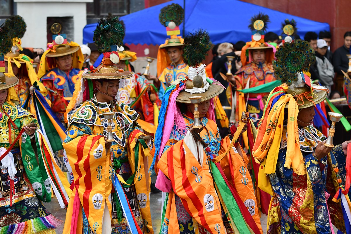 Mask Dance Festival in Katok Monastery