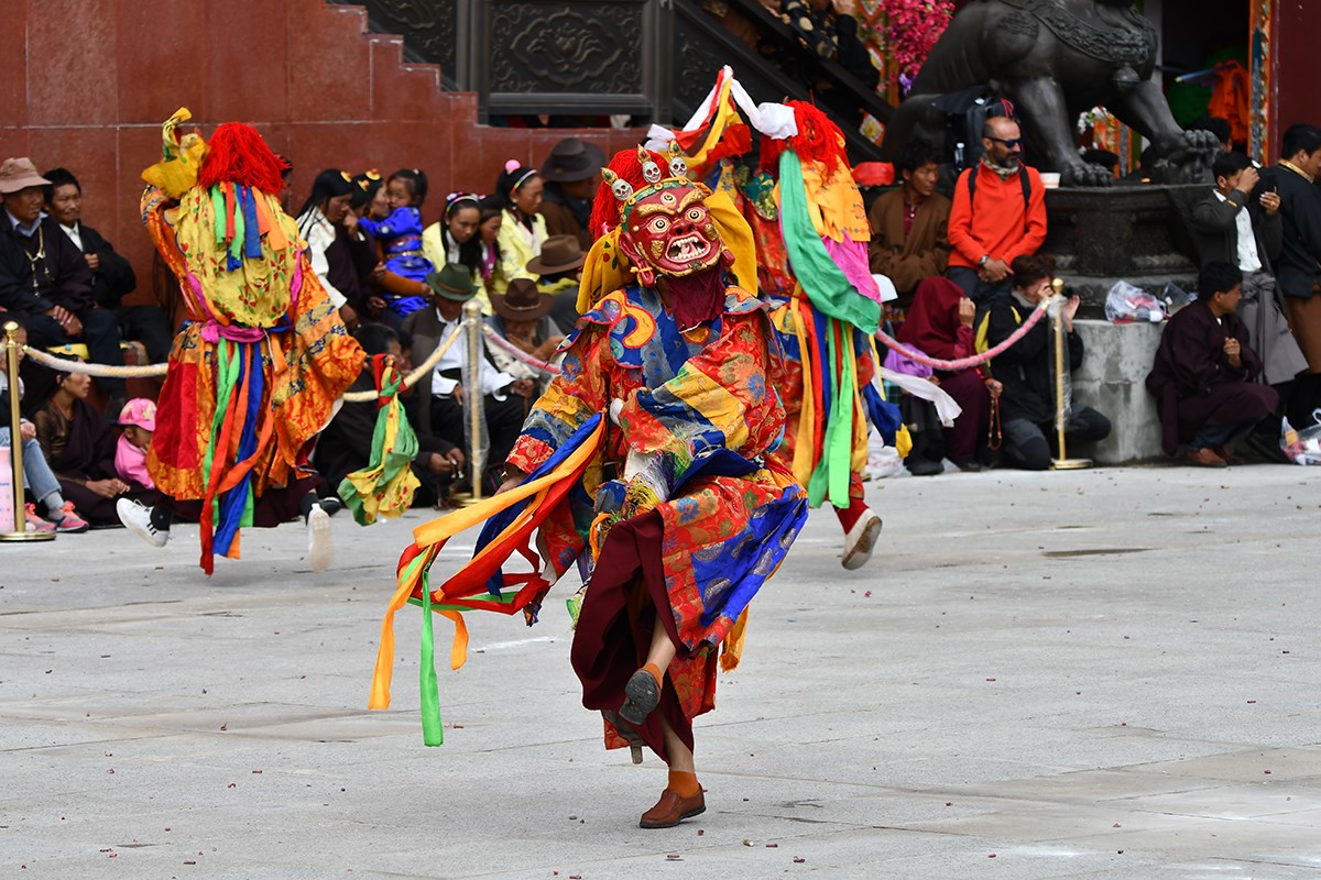 Mask Dance Festival in Katok Monastery