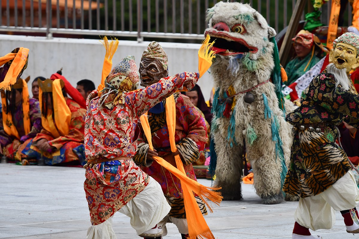 Mask Dance Festival in Katok Monastery