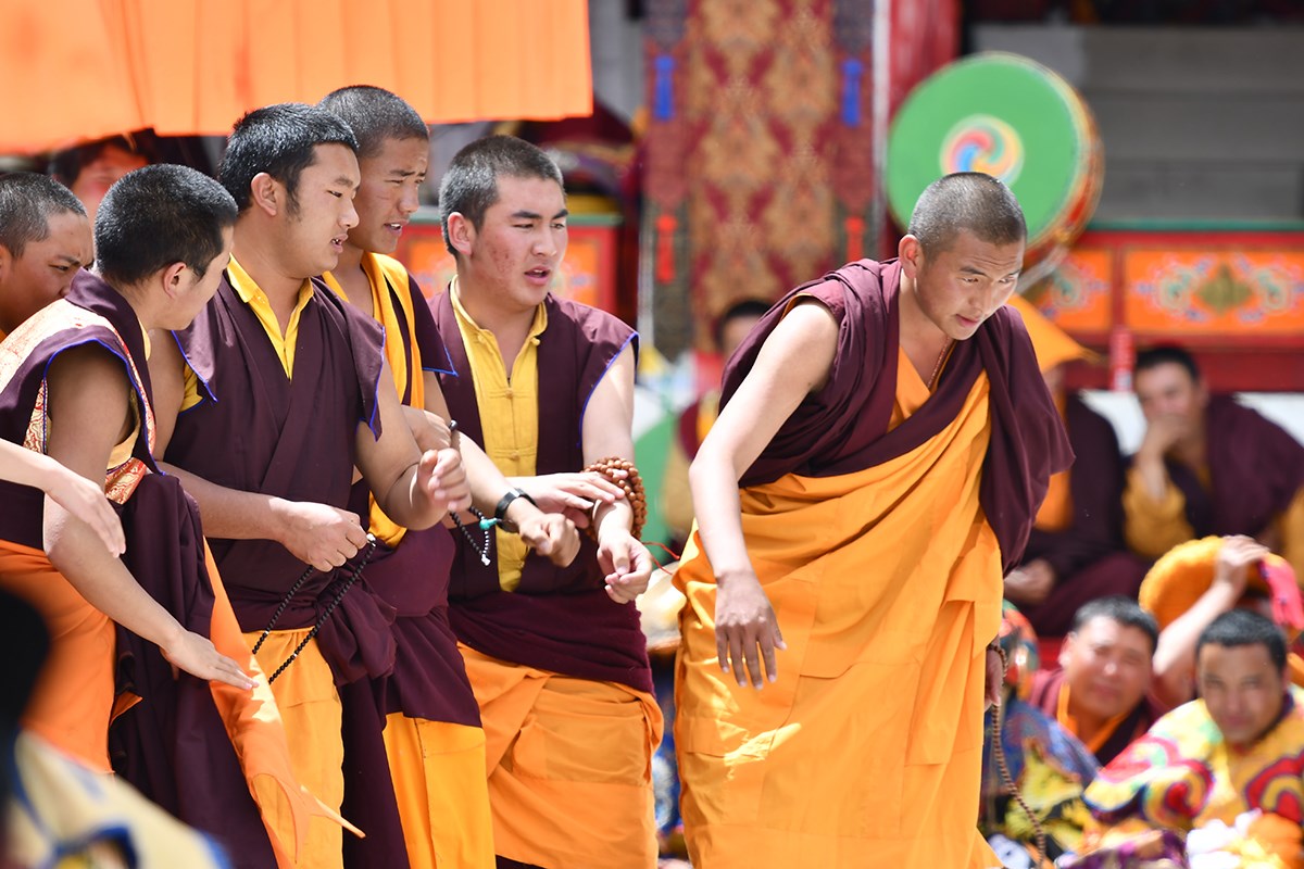 Mask Dance Festival in Katok Monastery