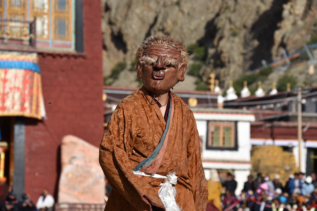 Mask Dance Festival in Tsurpu Monastery