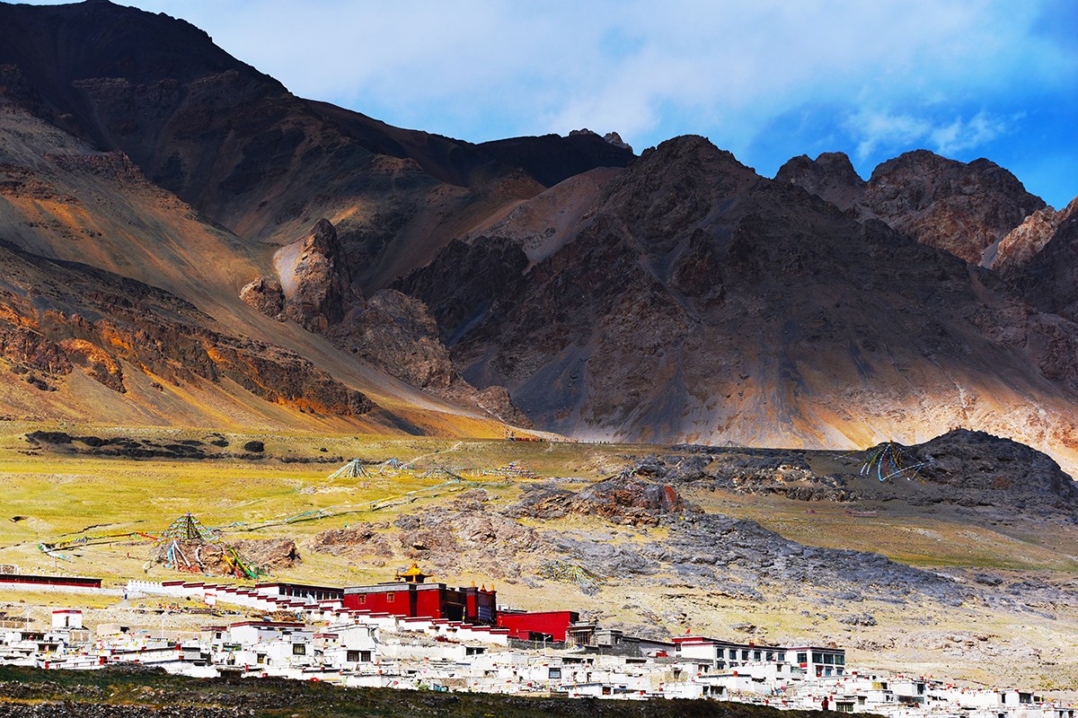 Village near Dangqiong Tso | Photo by Liu Bin