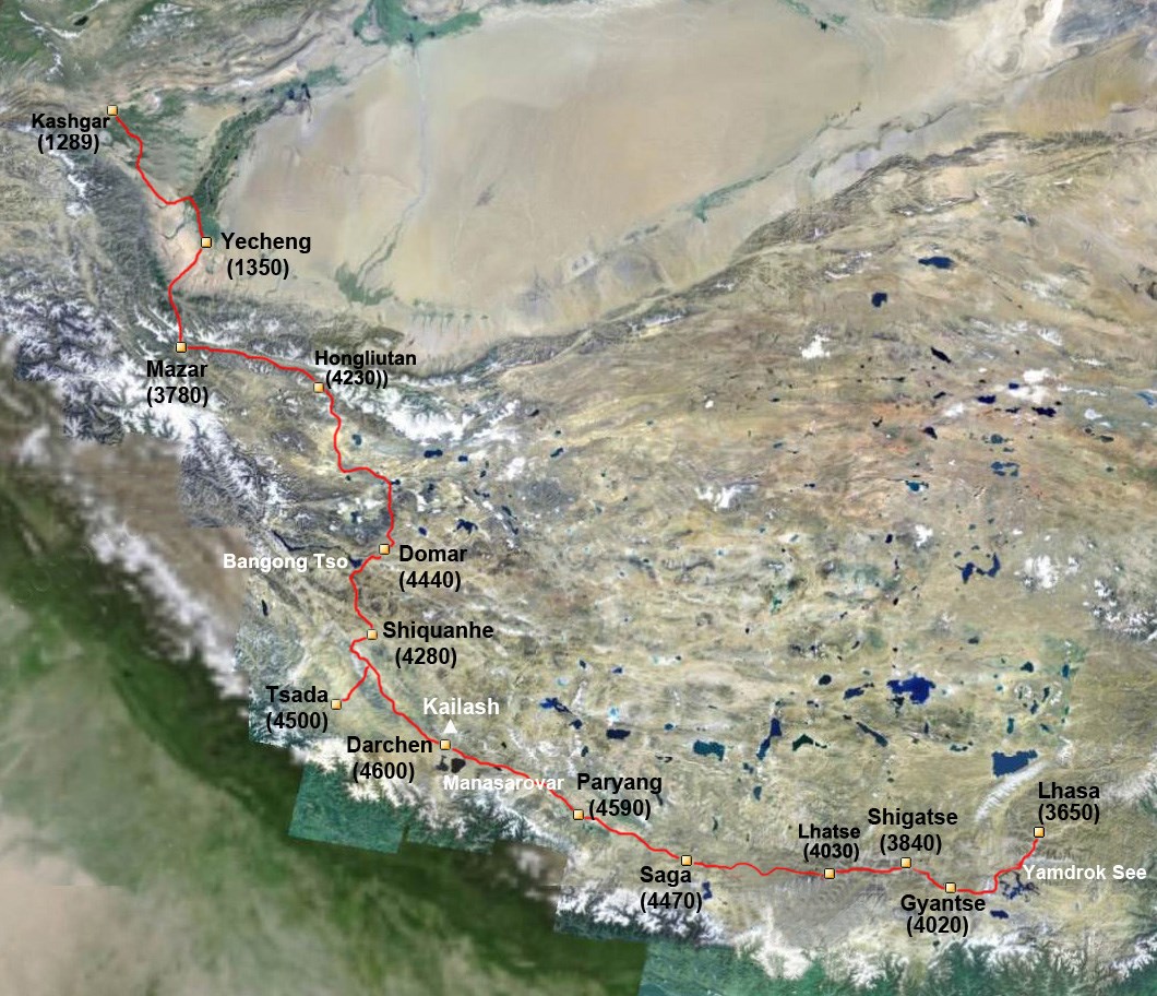 Overland Tour from Tibet to Xinjiang