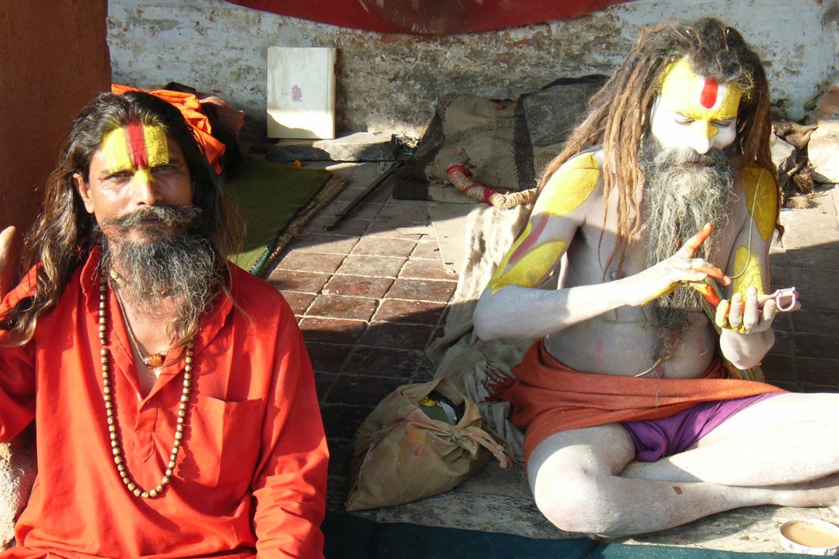 Ascetic in Kathmandu 
