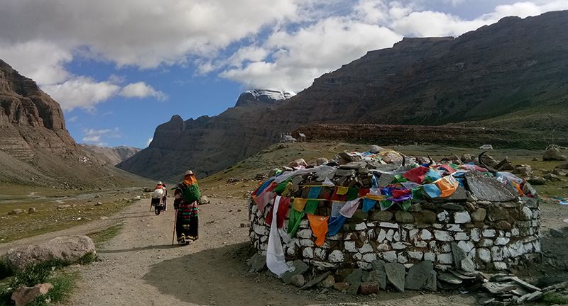 Trekking around Kailash