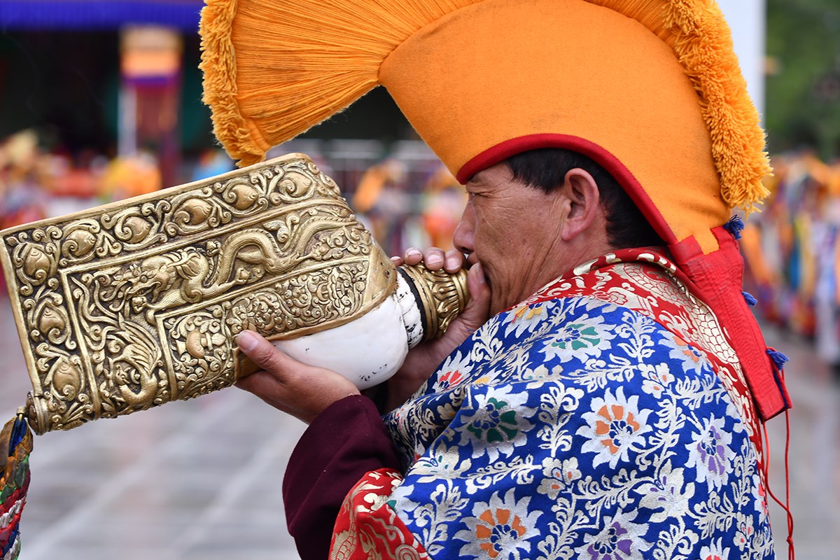 Mask Dance Festival at Katok Monastery | Photo by Liu Bin