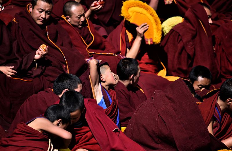 Monlam Festival Losar in Aba