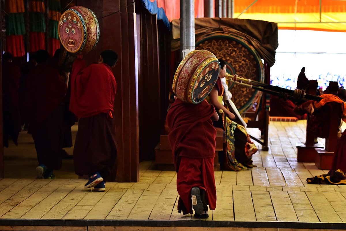 Monlam Festival Losar in Aba | Photo by Liu Bin