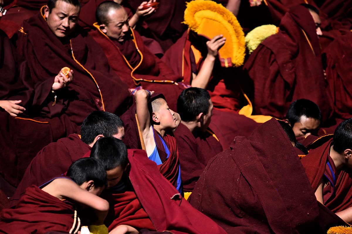 Monlam Festival Losar in Aba | Photo by Liu Bin