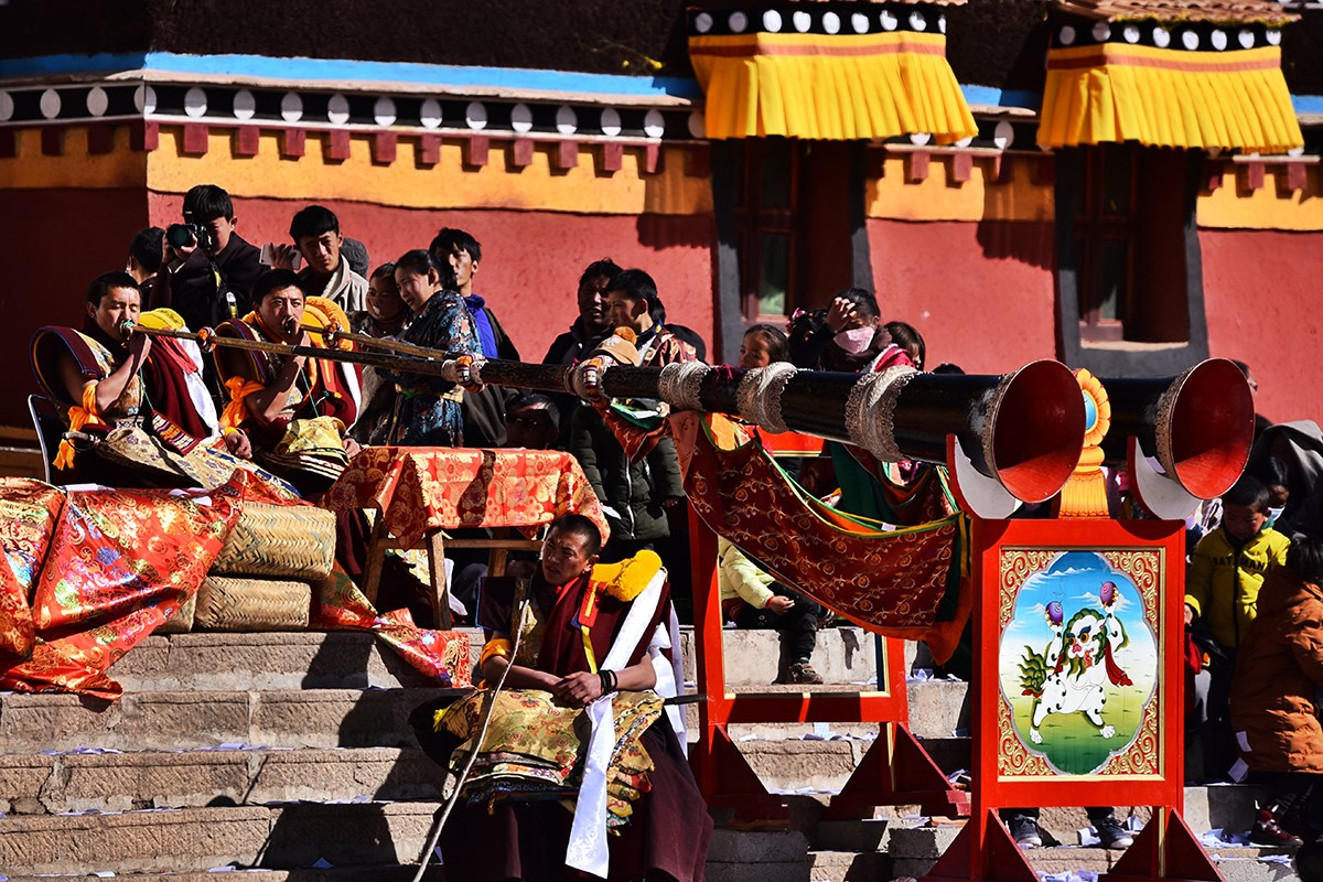 Monlam Festival Losar in Aba | Photo by Liu Bin