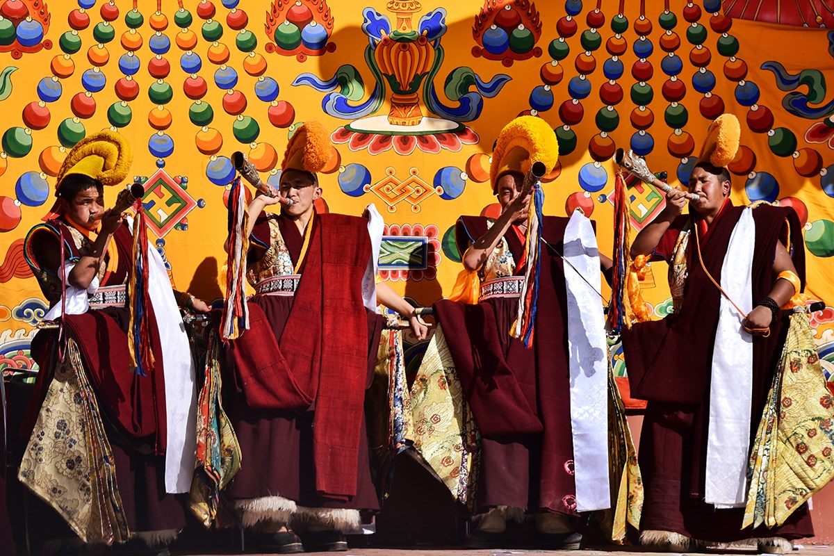 Monlam Festival Losar in Aba | Photo by Liu Bin