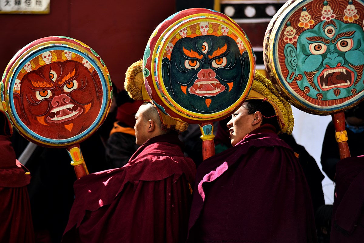 Monlam Festival Losar in Aba | Photo by Liu Bin