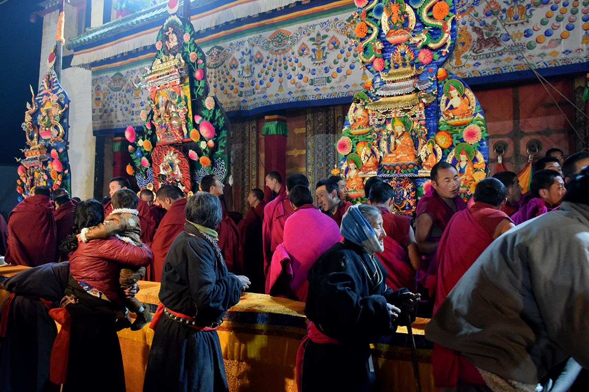 Monlam Festvial (Losar) in Labrang Monastery | Photo by Prof. Hans Först