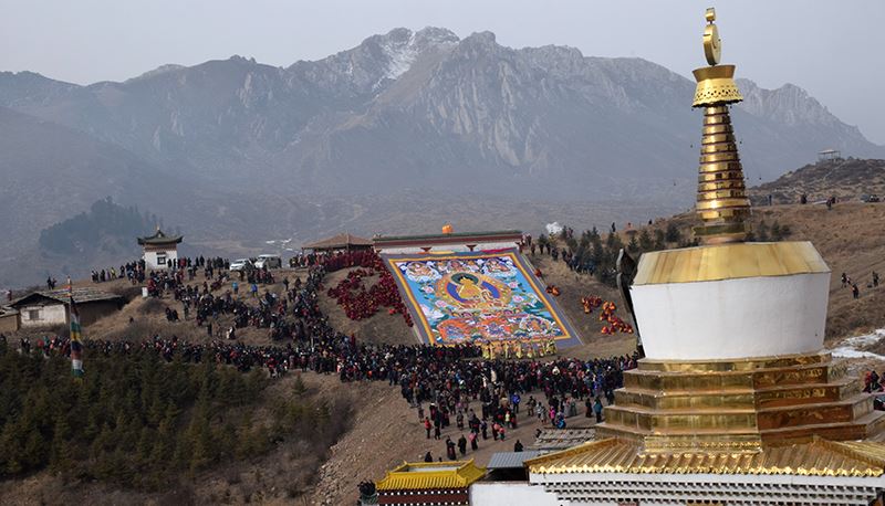 Monlam Festival Losar in Langmusi