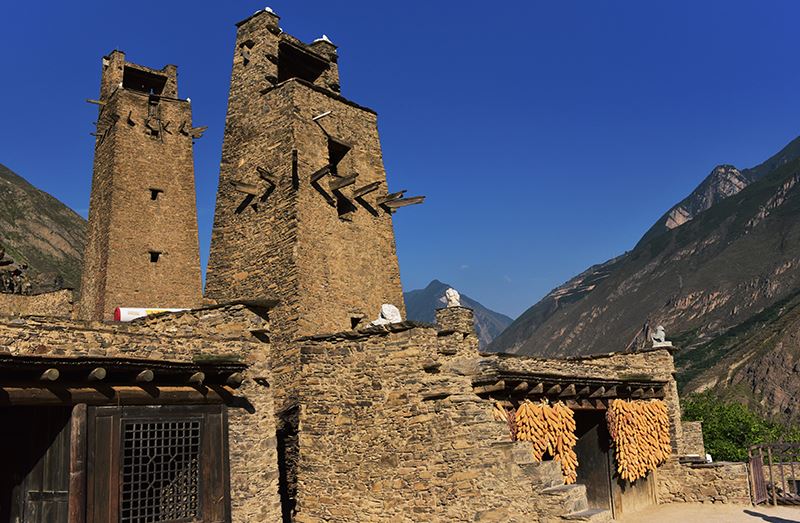 Taoping Village of Qiang Minority