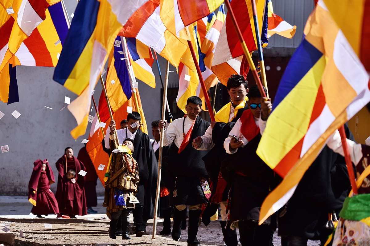 Monlam Festvial (Losar) in Aba | Photo by Liu Bin