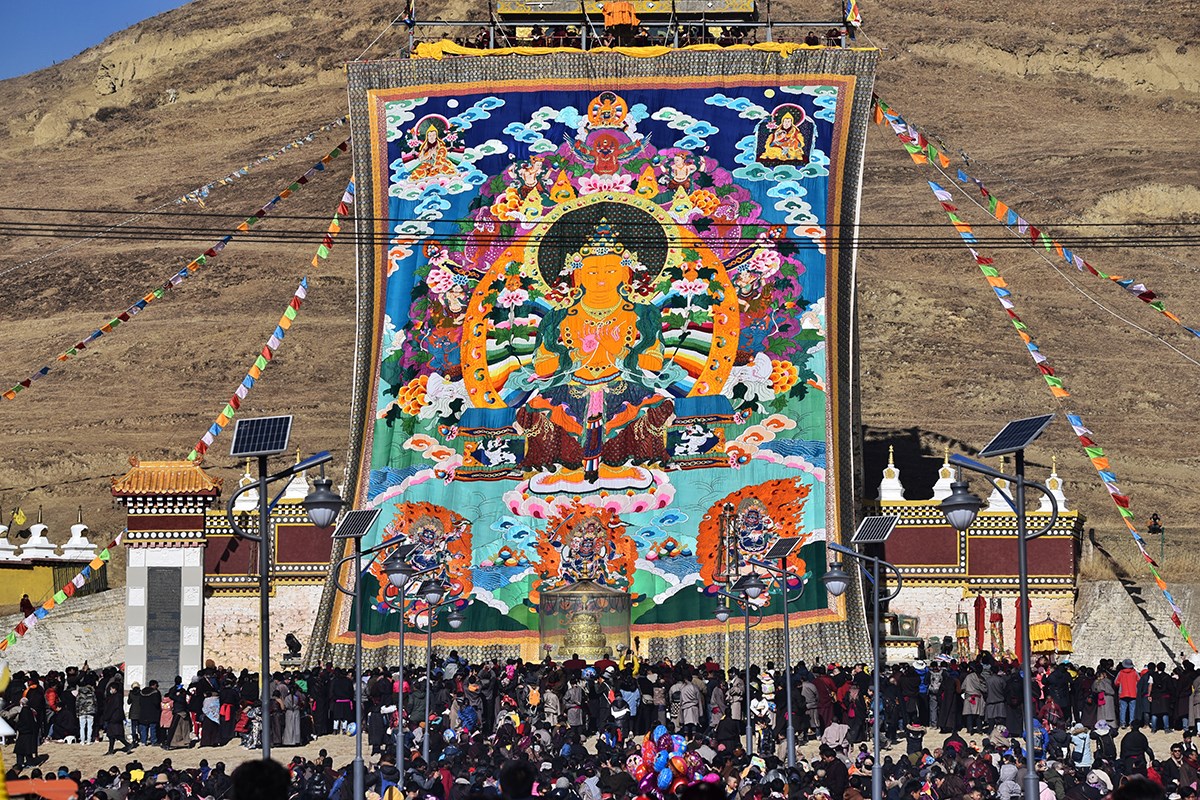 Monlam Festvial (Losar) in Aba | Photo by Liu Bin