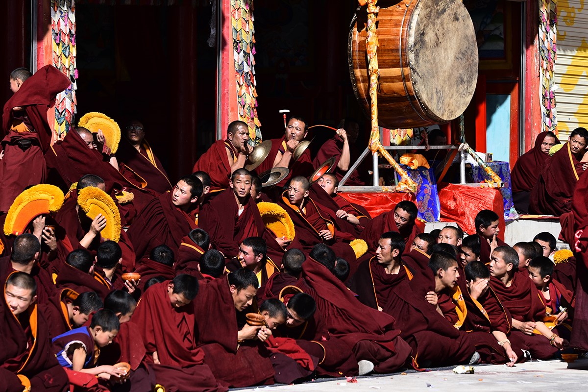 Monlam Festvial (Losar) in Aba | Photo by Liu Bin