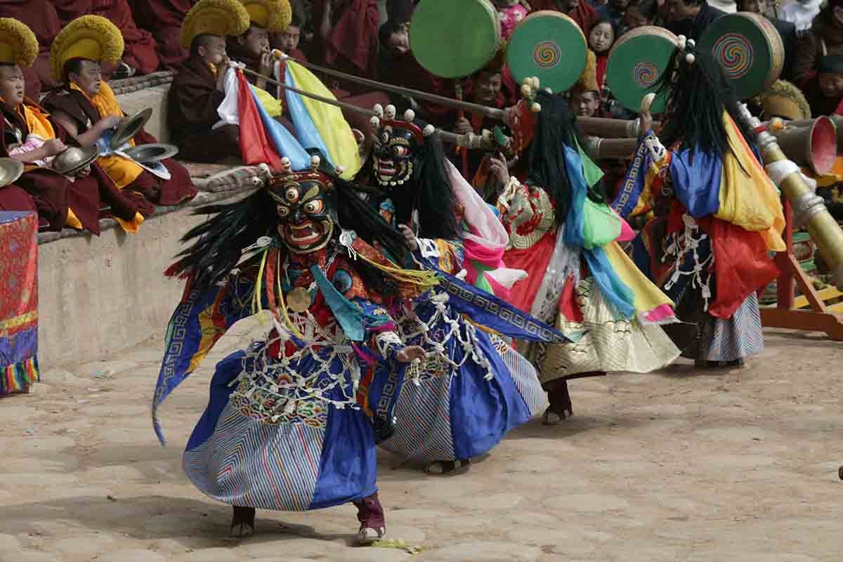 Monlam Festvial (Losar) in Tongren  