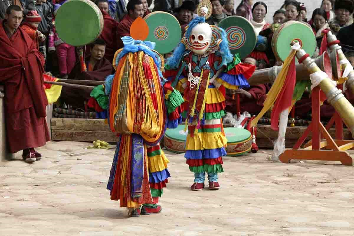 Monlam Festvial (Losar) in Tongren  