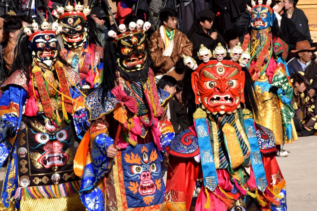 Monlam Festvial (Losar) in Tongren  | Photo by Prof. Hans Först