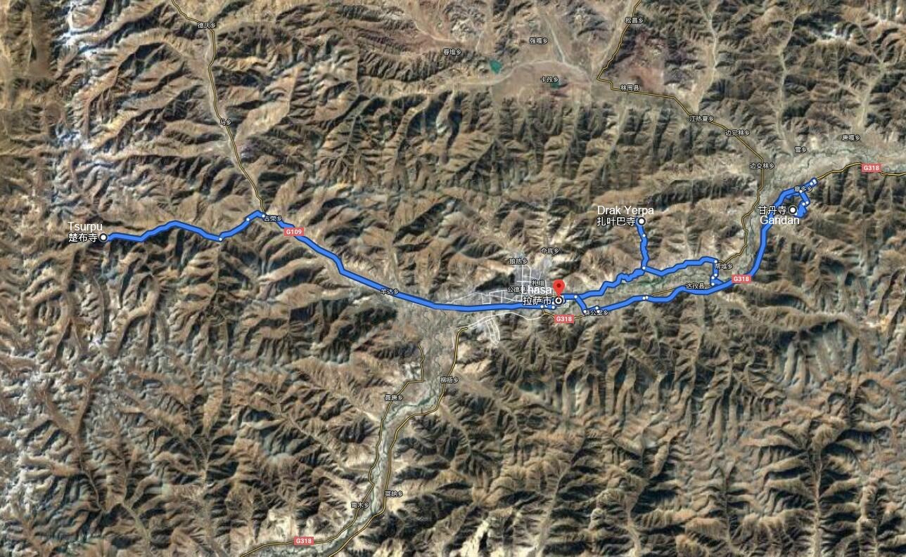 Tibet Tour during Tsurpu Prayer Festival in Summer 2021