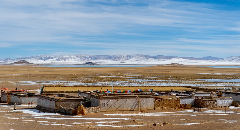 Landscape on the Way to Dahongliutan 