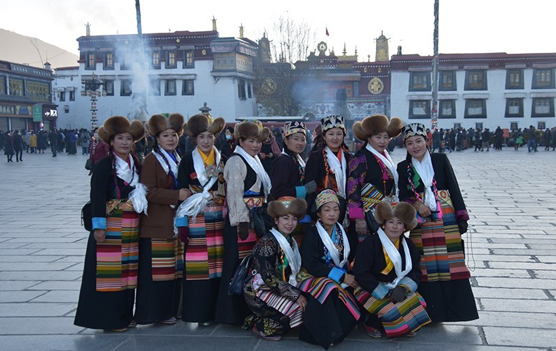 On Jokhang Monastery Square