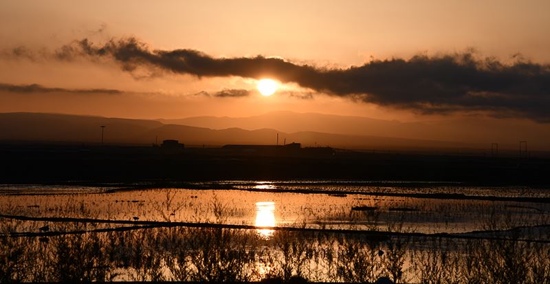 Sunset of the Tibetan Plateau