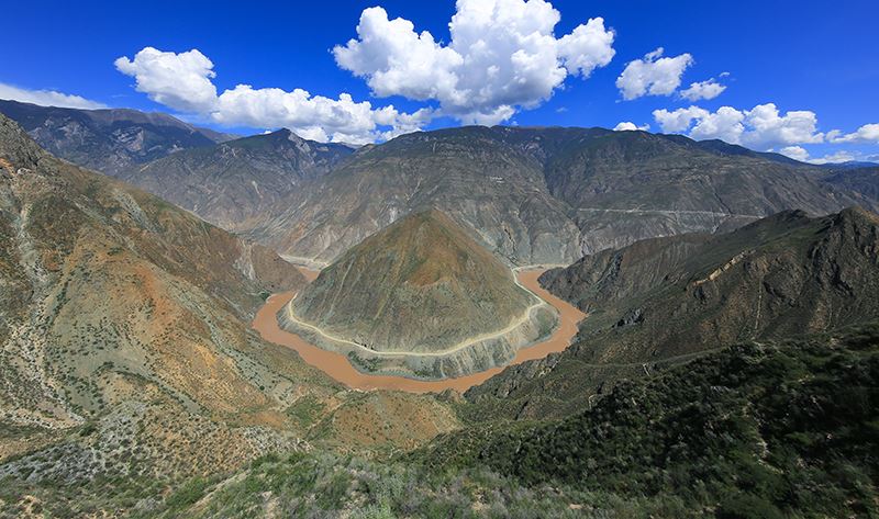 The First Bend of Jinsha River