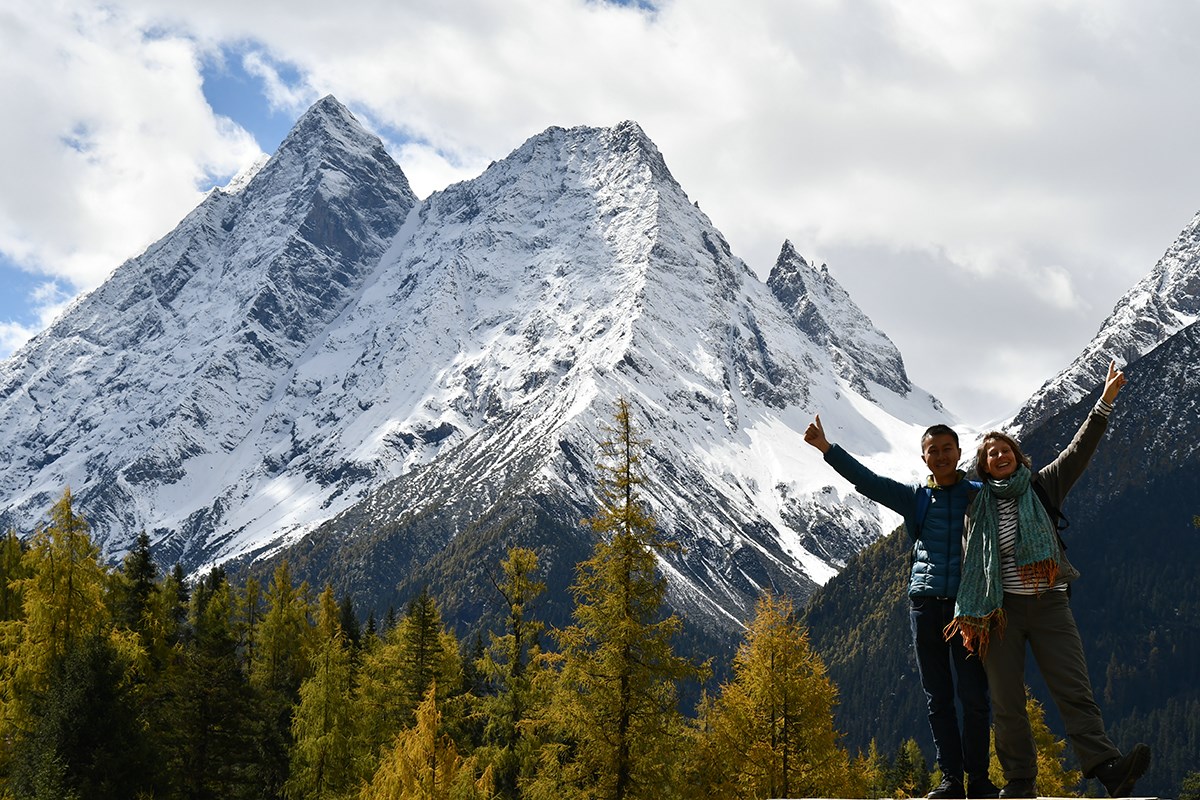 At Siguniangshan Mountain | Photo by Liu Bin