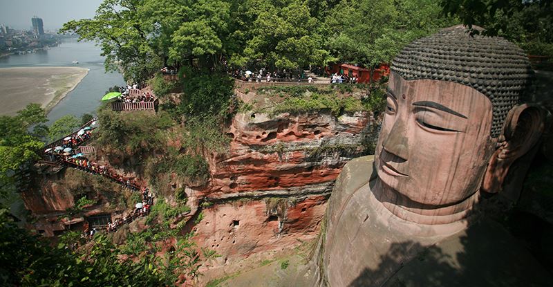 Grand Buddha in Lingyun Temple