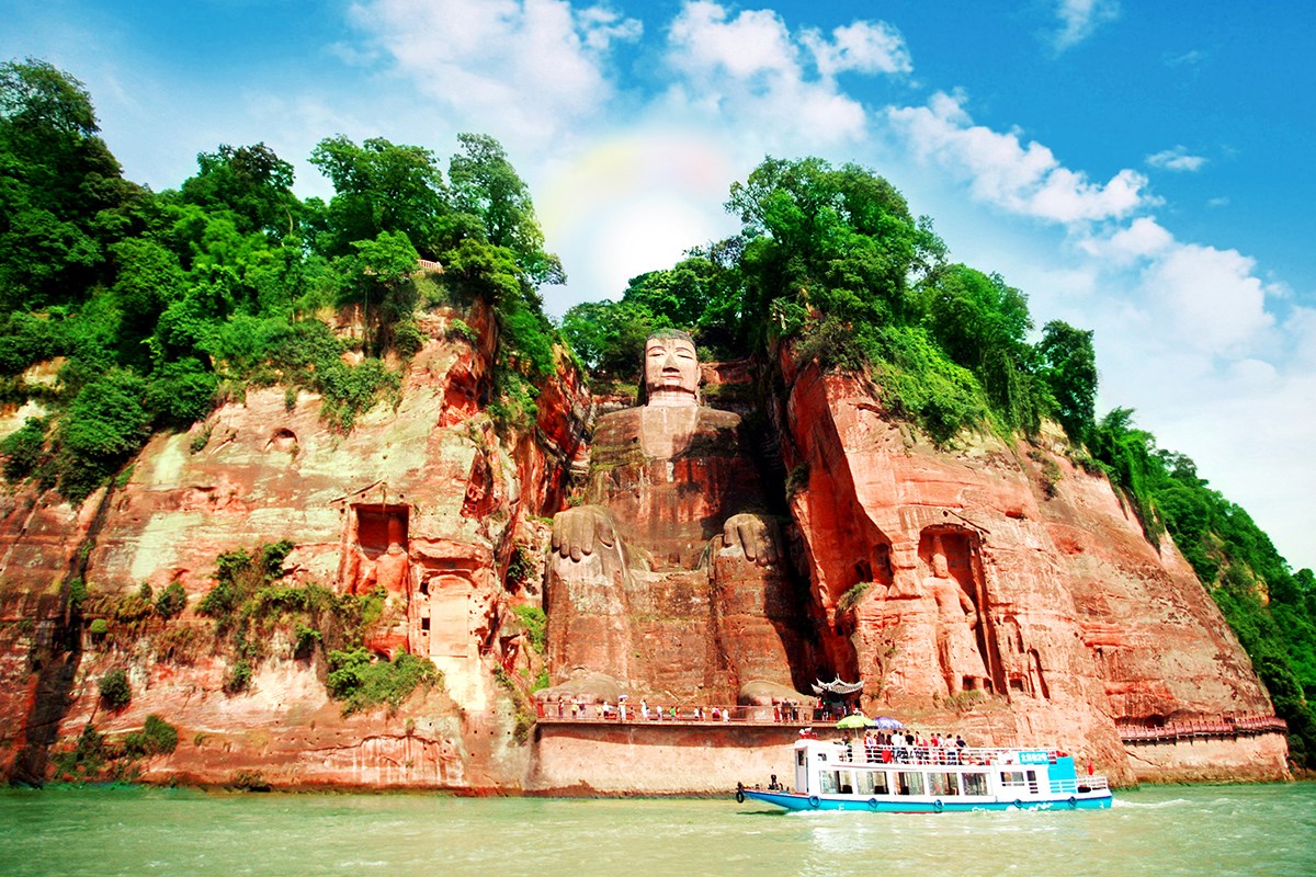 Giant Buddha in Leshan 