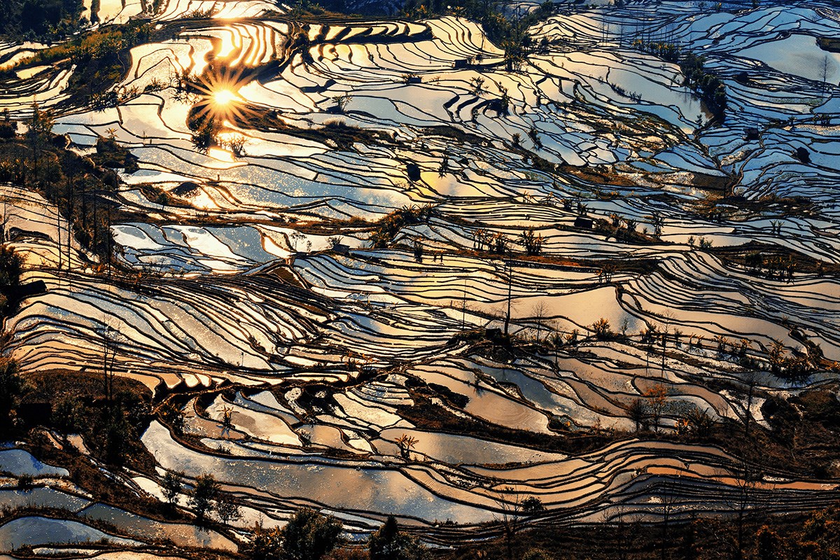 Yuanyang Terrace | Photo by Min Zhao
