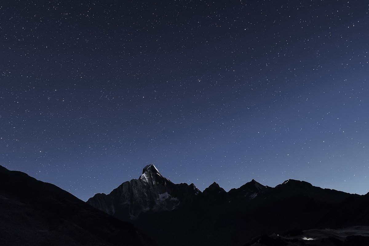 Morning Starof Siguniang Mountain | Photo by Min Zhao