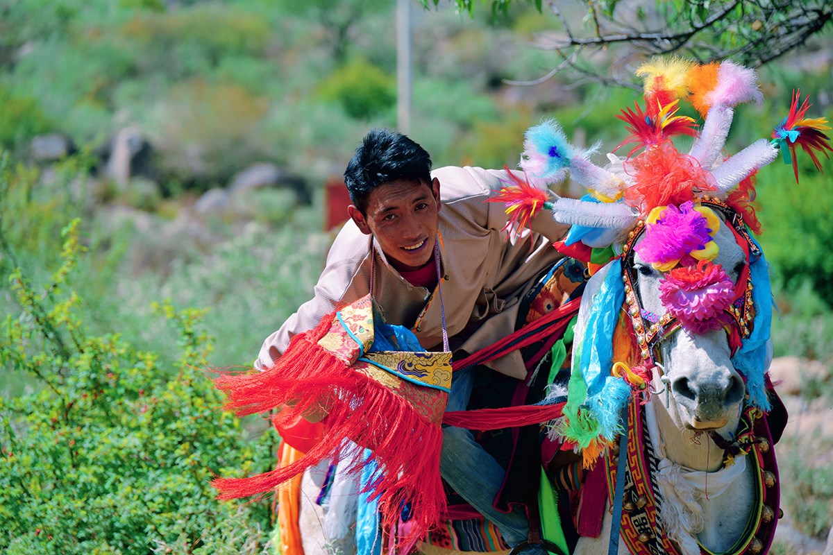 Ongkor Festival in Shannan