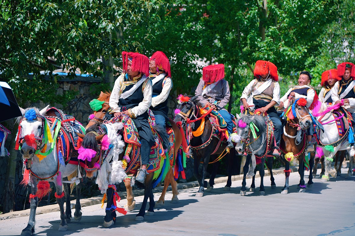Ongkor Festival in Shannan