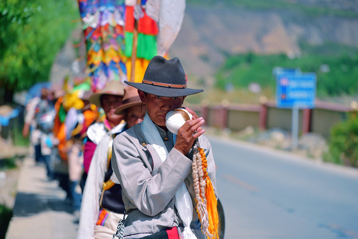 Ongkor Festival in Shannan