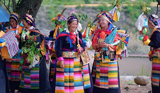 Ongkor Festival in Tibet