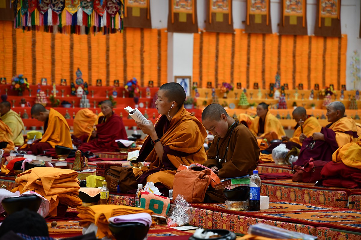 Gyergo Nunnery of Tagong | Photo by Liu Bin