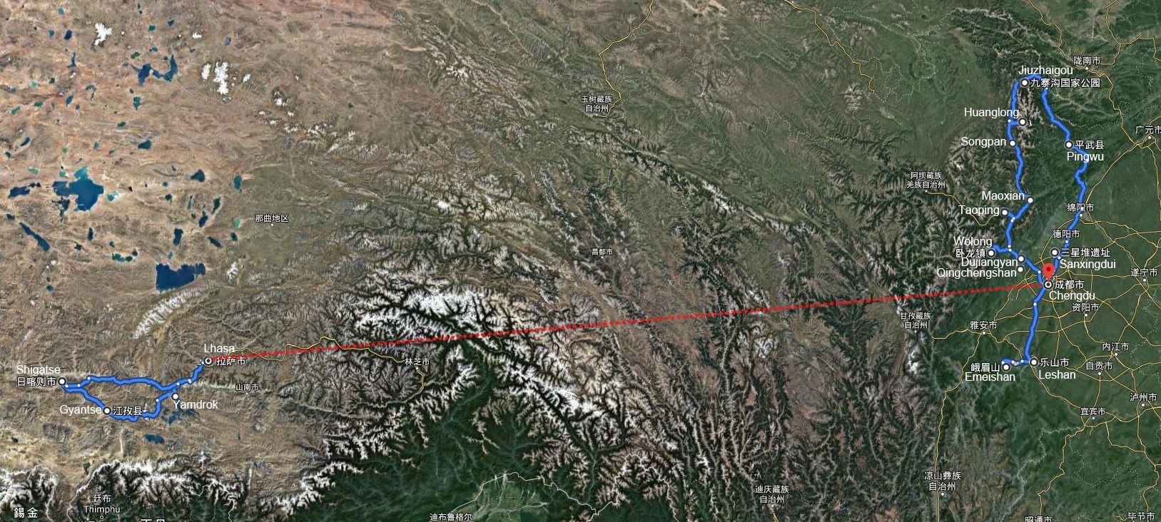 Highlights of Sichuan and Tibet