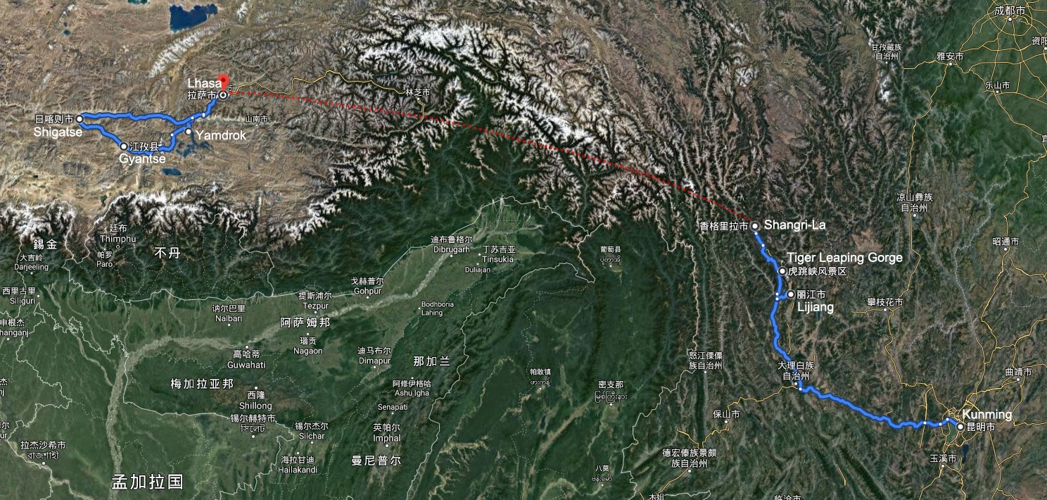 Highlights of Yunnan and Tibet
