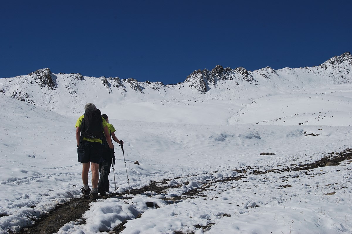 Trekking at Gongga Mountain (Minya Konka) 