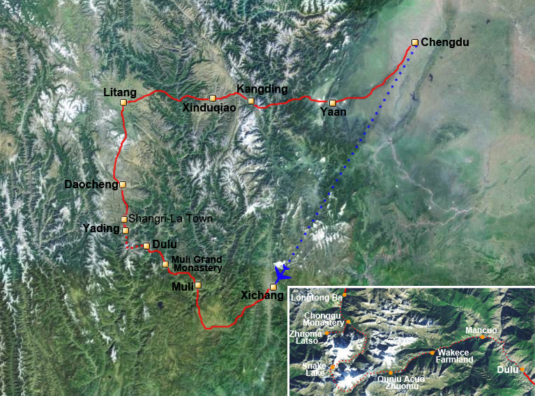 Trekking from Muli to Yading in Kham